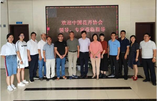 中国花卉协会领导、专家来市园科院调研国家?；ㄖ种首试纯? onmousewheel=