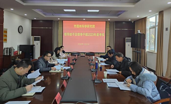 局考核组到园科院考核领导班子及领导干部2023年度工作