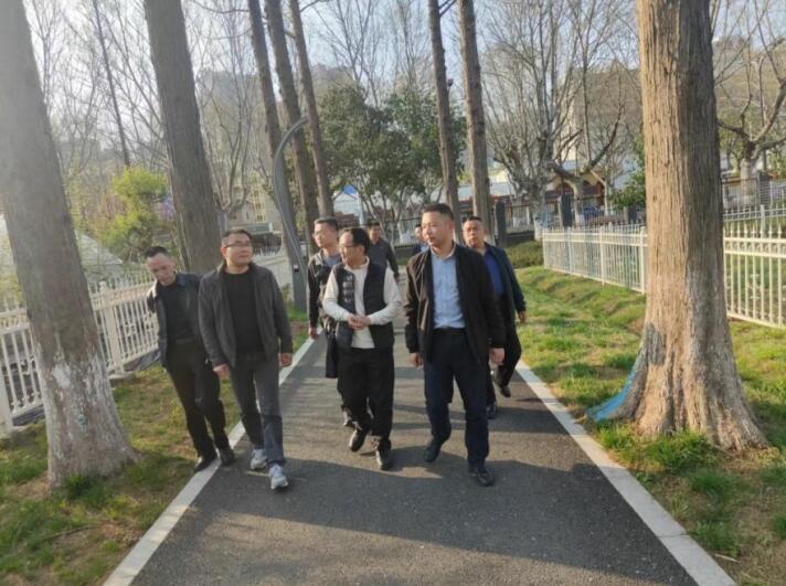 恩施自治州来凤县翔凤镇来我院考察交流